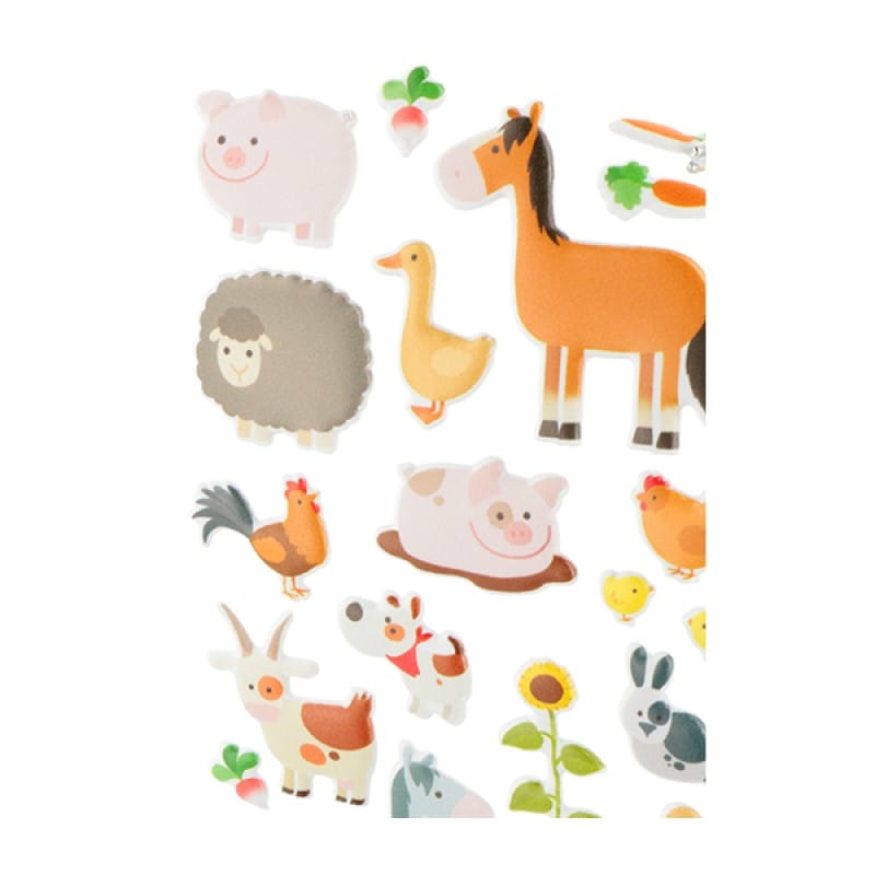 Puffies 3D animaux - Artemio
