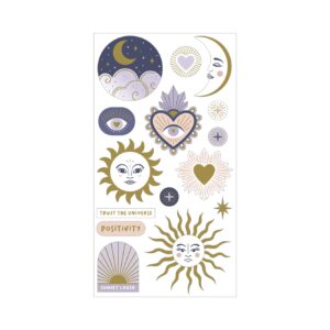 Stickers céleste foil - Artemio