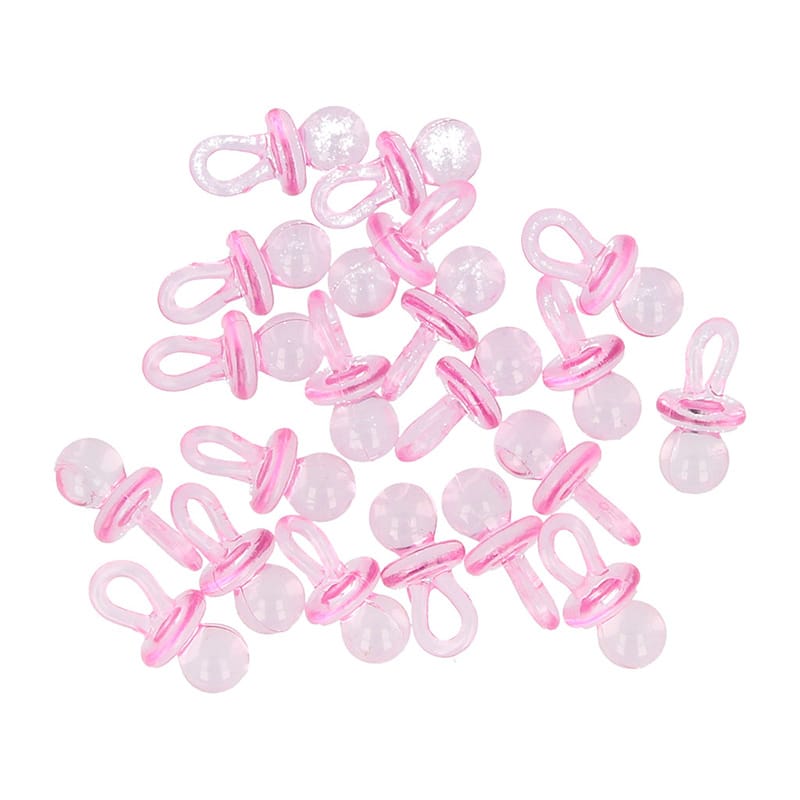 20 tétines roses - 2.8 cm - Artemio