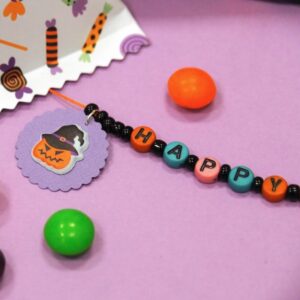 300 perles alphabet plastique 7 mm - Artemio