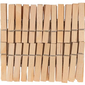 48 pinces à linge 48x7 mm - Artemio
