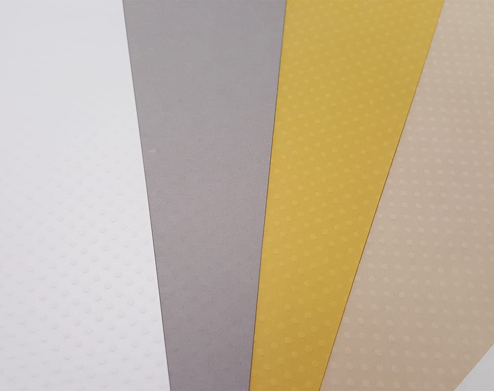 Feuille texturée Dotted salt - 30x30 cm - Bazzill
