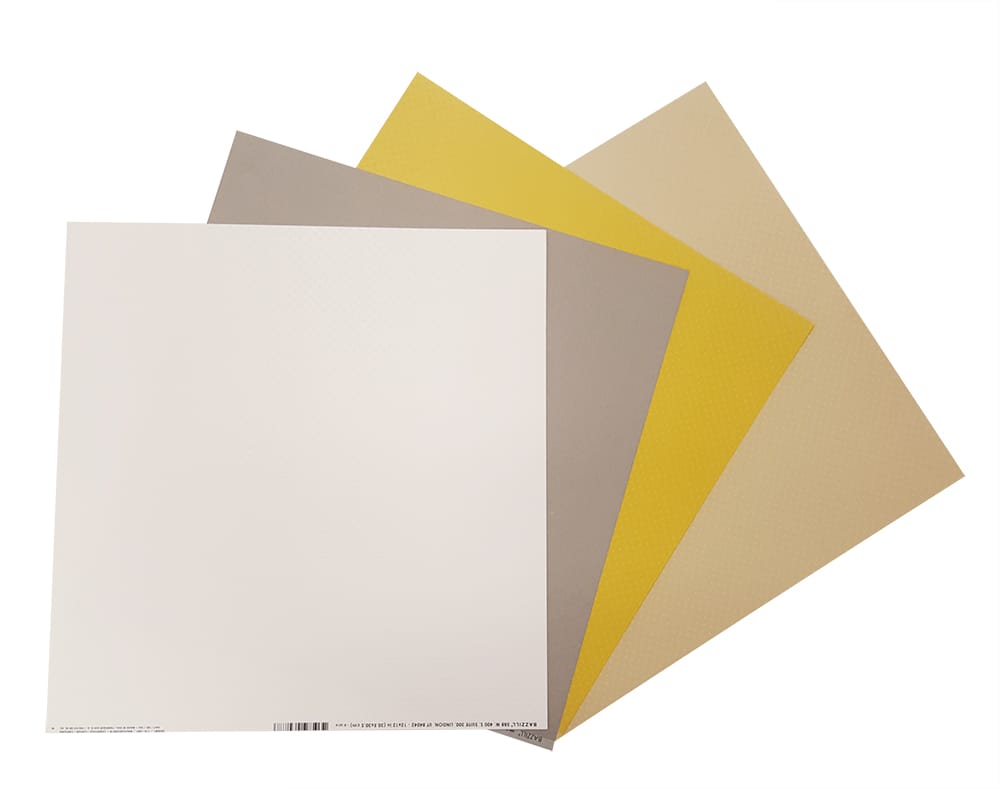 Feuille texturée Dotted salt - 30x30 cm - Bazzill