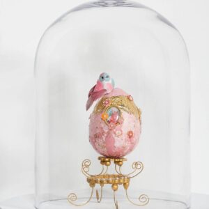 6 oiseaux couleur sur pince - 5x2 cm - Artemio