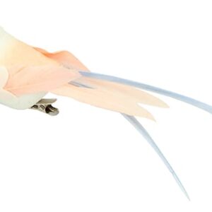 6 oiseaux couleur sur pince - 12x3,5x3 cm - Artemio