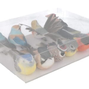 10 oiseaux couleurs  - pince crocodile - Artemio