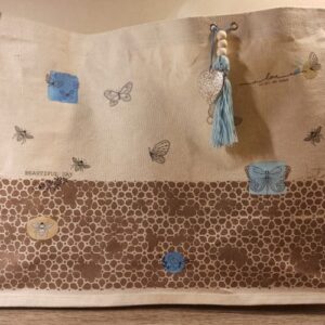 Sac personnalisable écru - 44.5x33.5x18.5 cm - toile - Artemio
