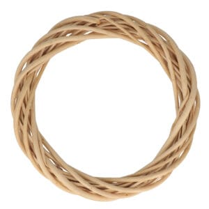 Couronne 25 cm - osier - Artemio