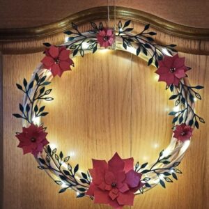 Couronne 30 cm - osier - Artemio