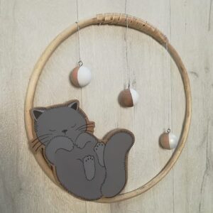 Cercle  30  cm - osier - Artemio