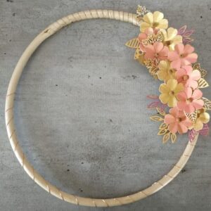 Cercle  25  cm - osier - Artemio