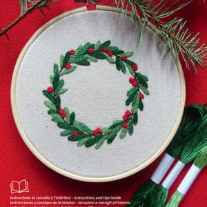 Kit de broderie couronne - Artemio