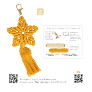 Kit porte-clés macramé - Artemio