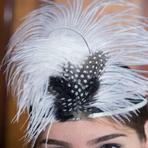 Plumes grises 8 cm - Artemio