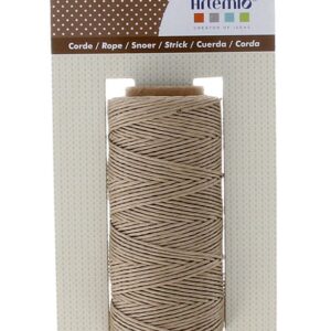 Ficelle naturelle - 1mm X 60 m - Artemio