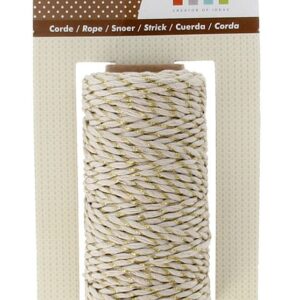 Corde dorée - 1.5 mm X 30 m - - Artemio