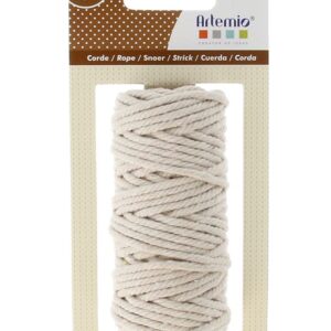 Corde coton macramé - 4 mm X 10 m - Artemio