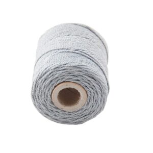 Corde coton gris - 65 m x 1 mm - Artemio
