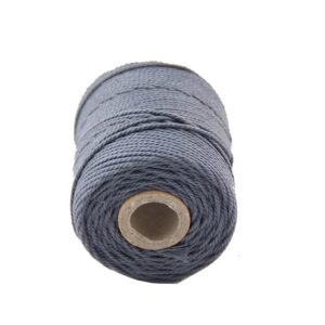 Corde coton anthracite - 65 m x 1 mm - Artemio