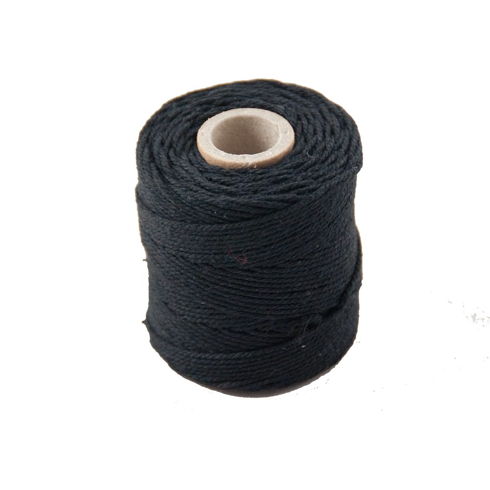 Corde coton noir - 65 m x 1 mm - Artemio