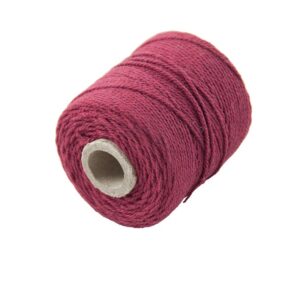 Corde coton bordeaux - 65 m x 1 mm - Artemio
