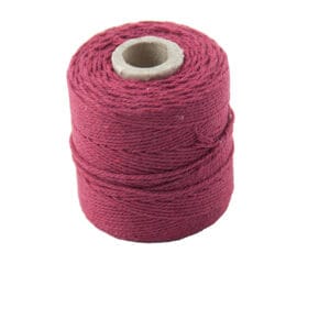 Corde coton bordeaux - 65 m x 1 mm - Artemio