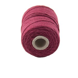 Corde coton bordeaux - 65 m x 1 mm - Artemio