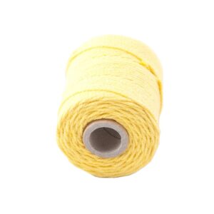 Corde coton jaune - 65 m x 1 mm - Artemio
