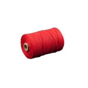 Corde coton rouge - 140 m x 1,5 mm - Artemio