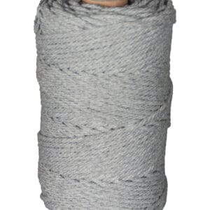 Corde coton gris - 70 m x 2,2 mm - Artemio