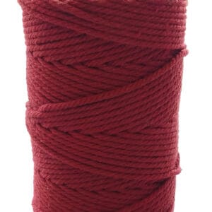 Corde coton bordeaux - 70 m x 2,2 mm - Artemio