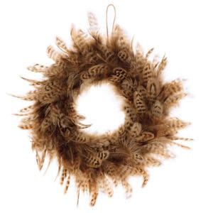 Couronne de plumes 28 cm - Artemio