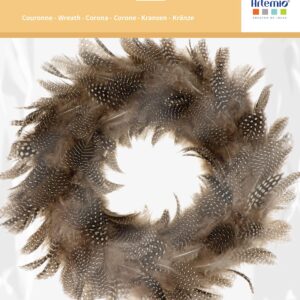 Couronne de plumes 28 cm - Artemio