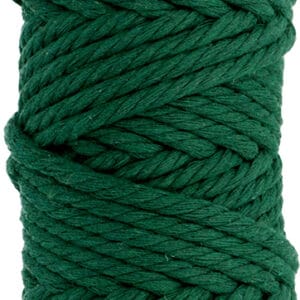 Corde coton vert 33 m x 4 mm  - Artemio