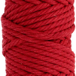 Corde coton bordeaux 33 m x 4 mm - Artemio