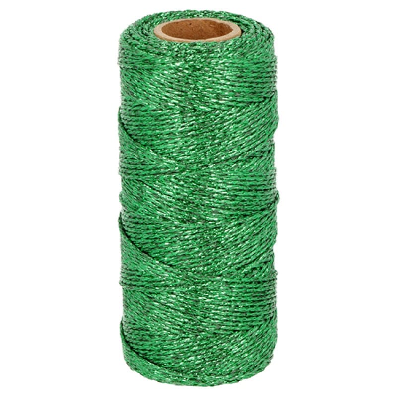 Corde métallique verte 100 m x 1,5 mm - Artemio
