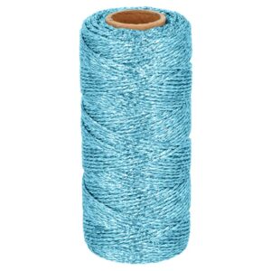 Corde métallique bleu claire 100 m x 1,5 mm - Artemio