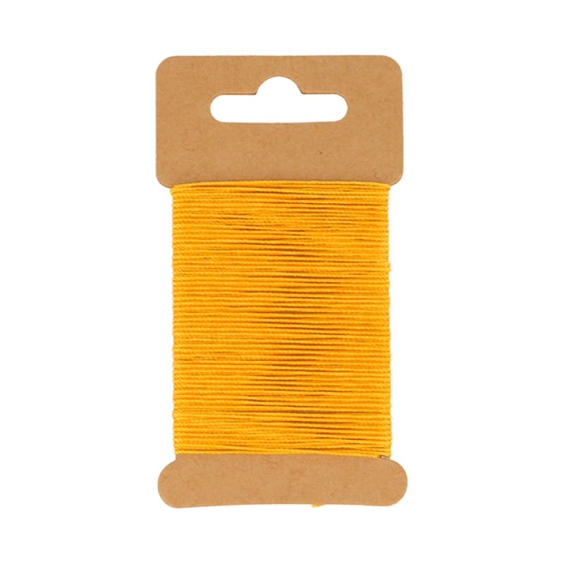 Fil ciré orange  10 m - Artemio