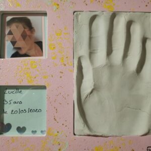 Kit empreinte cadre 28x23.5 cm - Artemio