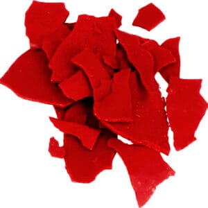 Pastilles de paraffine rouge 5 gr pour bougies - Artemio