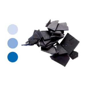 Pastilles de paraffine bleue 5 gr pour bougies - Artemio