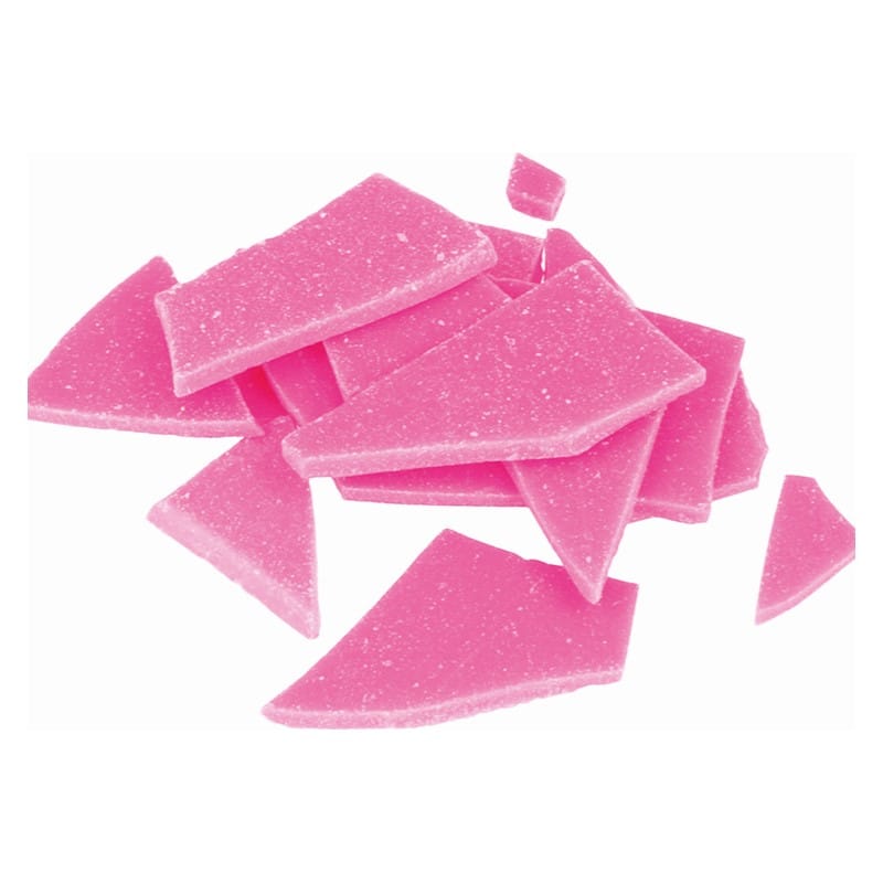 Pastilles de paraffine rose fluo 5 gr pour bougies - Artemio
