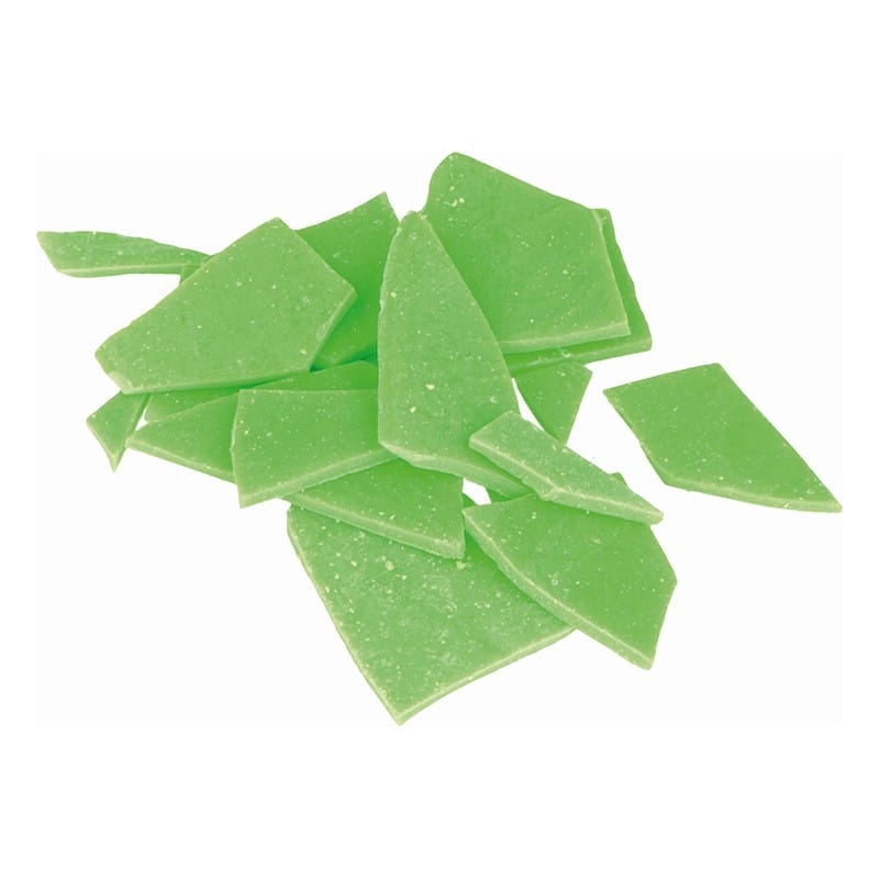 Pastilles de paraffine vert fluo 5 gr pour bougies - Artemio