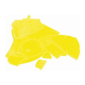 Pastilles de paraffine jaune fluo 5 gr pour bougies - Artemio