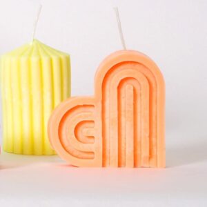 Pastilles de paraffine jaune fluo 5 gr pour bougies - Artemio