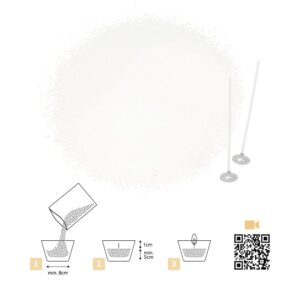 Sable de cire blanc 250 gr - Artemio