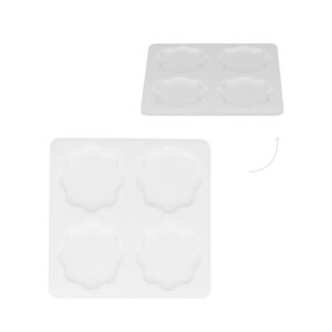 Moule silicone cachet de cire fleur - Artemio