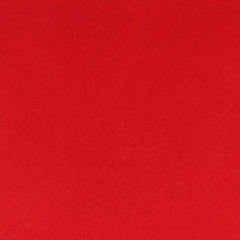 Feuille rouge feutre - 30x30x0.1 cm - Artemio
