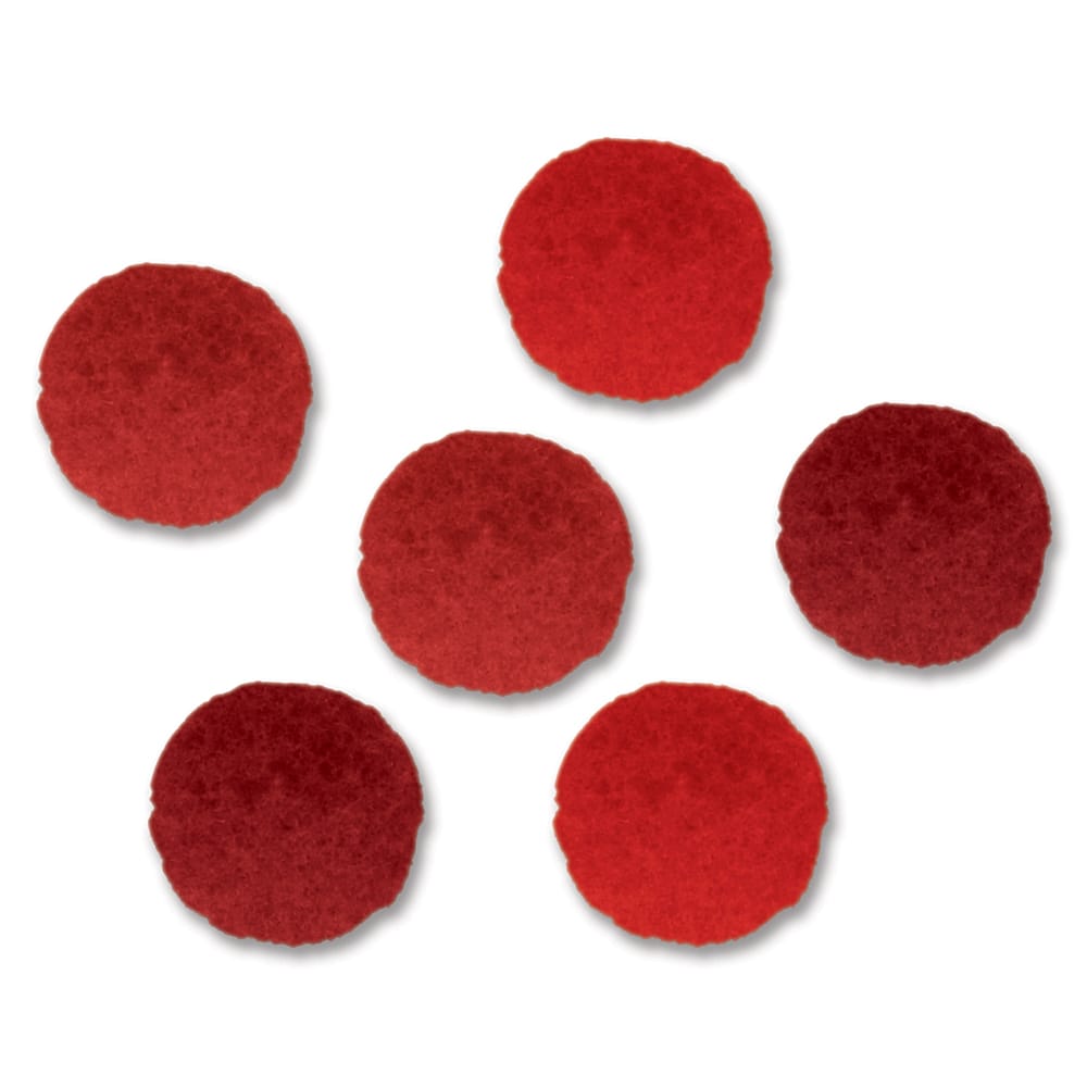 60 Pompons rouges 1 cm- Artemio