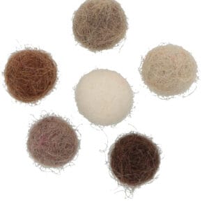60 pompons en laine feutrée 1 cm - Artemio